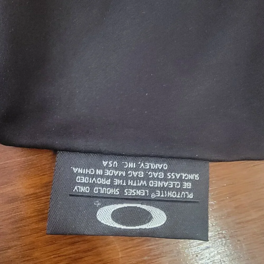 Oakley HDO Black Microfiber Eyeglasses/Sunglasses Drawstring Dust Bag